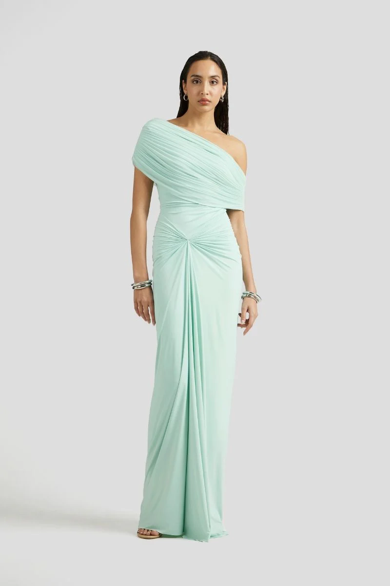 :Maxi Dress - Mint Angle 1