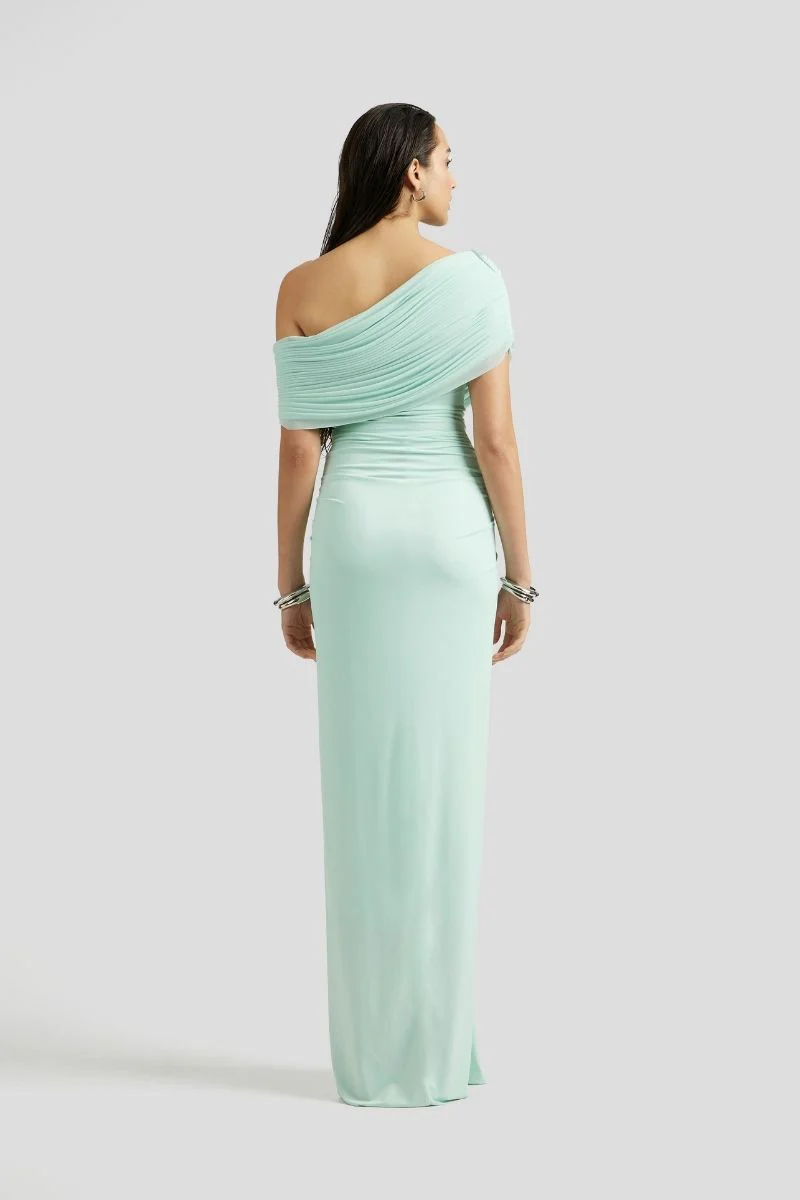 :Maxi Dress - Mint Angle 3